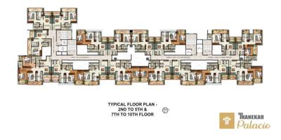 Project Image of 488.68 - 650.0 Sq.ft 2 BHK Apartment for buy in Thanekar Palacio Phase 1
