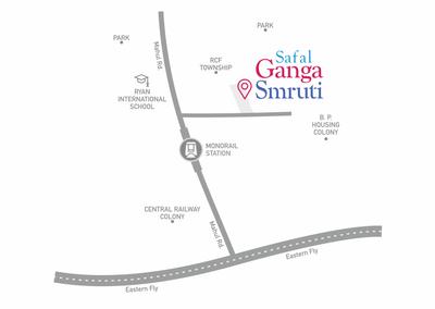 Project Image of 400.0 - 728.0 Sq.ft 1 BHK Apartment for buy in Safal Ganga Smruti