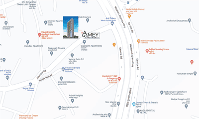 Project Image of 1045 Sq.ft 2 BHK Apartment / Flat for sale in Andheri East for Rs. 21800000