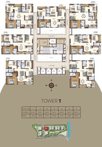 Project Image of 2150 Sq.ft 3 BHK Apartment / Flat for sale in Moosapet for Rs. 19800000
