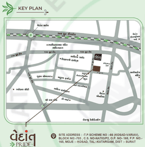 Vedant Pride Location Plan 1