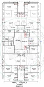 Project Image of 1055.08 - 1132.04 Sq.ft 3 BHK Apartment for buy in Shree The Sky