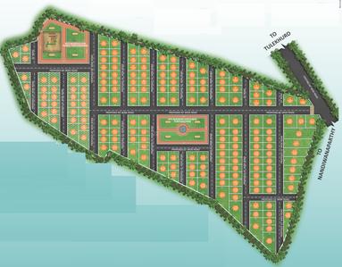 Project Image of 1647.0 - 2700.0 Sq.ft Residential Plot Plot for buy in SR Pharma Green City
