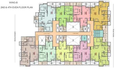 Project Image of 0.0 - 850.0 Sq.ft 2 BHK Apartment for buy in Vishwa Sai Vishwa