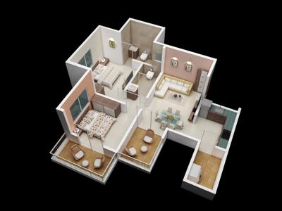 Project Image of 456.07 - 540.0 Sq.ft 1 BHK Apartment for buy in Radhika Srinivasa