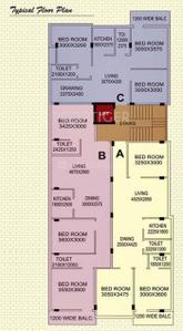 Project Image of 1070.0 - 1277.0 Sq.ft 3 BHK Apartment for buy in Sweet Niharkana Lake View