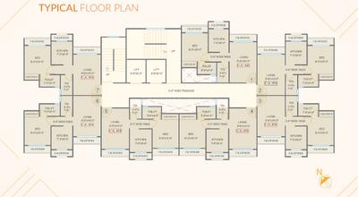 Project Image of 445.0 - 458.0 Sq.ft 1 BHK Apartment for buy in Origin Wisteria Square