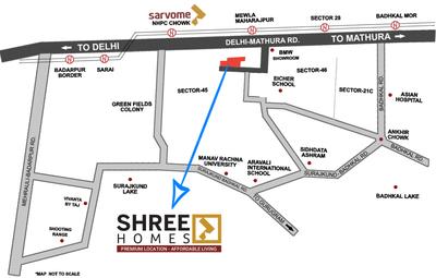 Project Image of 745.4 - 765.8 Sq.ft 2 BHK Apartment for buy in Sarvome Shree Homes Phase II