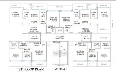Project Image of 356.0 - 634.0 Sq.ft 1 BHK Apartment for buy in Asmi Legend