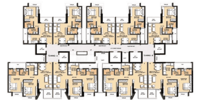 Project Image of 348.32 - 853.0 Sq.ft 1 BHK Apartment for buy in 71 Midtown