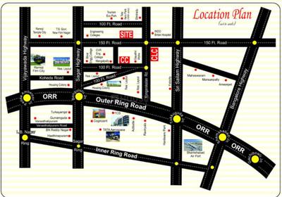 Project Image of 1350.01 - 4499.96 Sq.ft Residential Plot Plot for buy in Bhashyam Silicon County