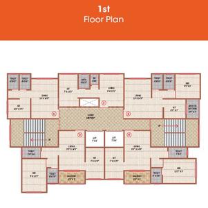Project Image of 271.14 - 583.73 Sq.ft 1 RK Apartment for buy in Lotuaai Darshan Wing B