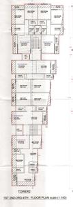 Dhanvantari Builders Pundalik Heights Cluster Plan from 1st to 4th Floor 1