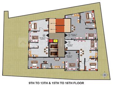 Project Image of 295.0 - 680.0 Sq.ft 1 BHK Apartment for buy in Atlas Royal A