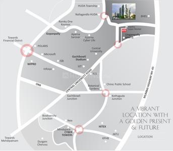 Project Image of 1360.0 - 1995.0 Sq.ft 2 BHK Apartment for buy in Niharika Landmark Phase 1