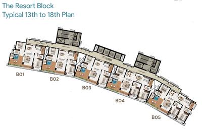 Project Image of 2125.0 - 3350.0 Sq.ft 2 BHK Apartment for buy in Rohan Marina One