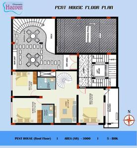 Project Image of 0.0 - 3000.0 Sq.ft 5 BHK Penthouse for buy in VKC Chourasia Heaven