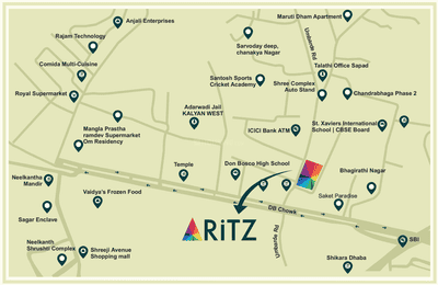 Project Image of 393.74 - 819.67 Sq.ft 1 BHK Apartment for buy in Vikas Ritz Tower B