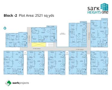 Project Image of 1077.0 - 1695.0 Sq.ft 2 BHK Apartment for buy in Sark Heights One