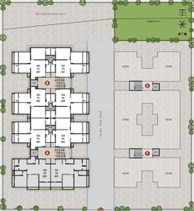 Project Image of 598.69 - 702.78 Sq.ft 2 BHK Apartment for buy in Shreeji Gold Ratna 2