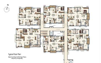 Project Image of 1895.0 - 2615.0 Sq.ft 3 BHK Apartment for buy in Aparna Oosmans Everest