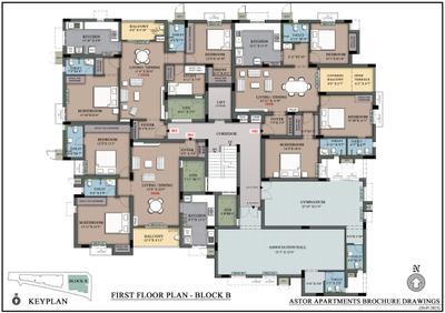 Project Image of 1295.0 - 1449.0 Sq.ft 2.5 BHK Apartment for buy in Newry Astor