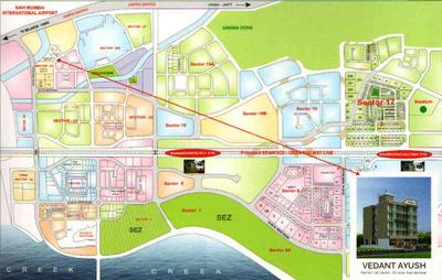Project Image of 635.0 - 645.0 Sq.ft 1 BHK Apartment for buy in Hari Om Vedant Ayush