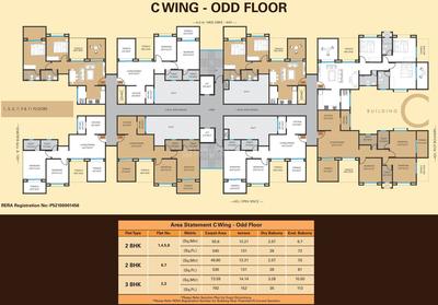 Project Image of 404.0 - 1073.0 Sq.ft 1 BHK Apartment for buy in Bhandari Vermont B C