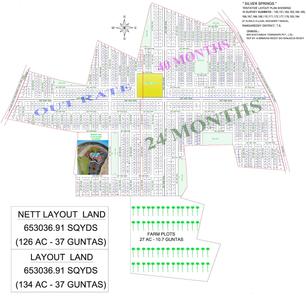 Shathabdhi Silver Spring Phase 3 Layout Plan 1