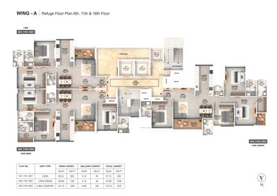 Project Image of 1137.0 - 1608.0 Sq.ft 3 BHK Apartment for buy in Twilight