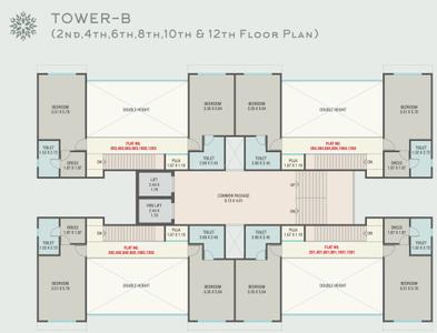 Project Image of 1760.22 - 2192.0 Sq.ft 4 BHK Duplex for buy in Gauri Florencia