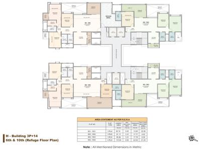 Project Image of 981.35 - 1748.81 Sq.ft 3 BHK Apartment for buy in Kolte Patil 24K Stargaze Building H I And K