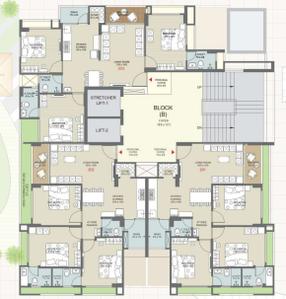 Project Image of 0.0 - 1863.0 Sq.ft 3 BHK Apartment for buy in Nandini Skyview