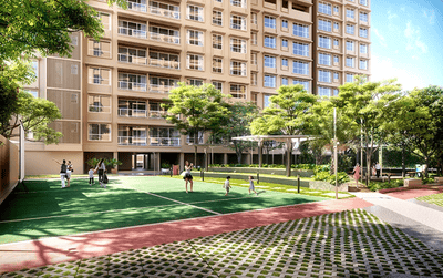 Project Image of 478.13 - 1008.0 Sq.ft 1 BHK Apartment for buy in Courtyard