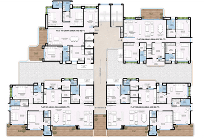 Project Image of 2859.0 - 4599.0 Sq.ft 3 BHK Apartment for buy in The Divine