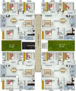 Project Image of 0.0 - 1650.0 Sq.ft 3 BHK Apartment for buy in Signate Hill Side Residency