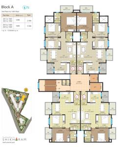 Project Image of 1209 Sq.ft 2 BHK Apartment / Flat for sale in K R Puram for Rs. 12300000