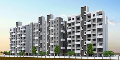 Project Image of 437.0 - 639.27 Sq.ft 1 BHK Apartment for buy in Eva Homes