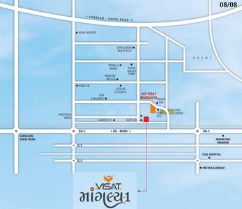 Project Image of 780.06 - 860.68 Sq.ft 3 BHK Apartment for buy in Nirakar Jay Visat Mangalya 1