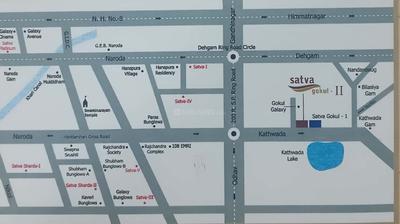 Satva Gokul Location Plan 1