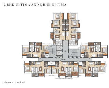 Project Image of 441.0 - 751.54 Sq.ft 1 BHK Apartment for buy in Lodha Foresta A B H And I