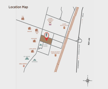 Project Image of 849.27 - 1227.73 Sq.ft 2 BHK Apartment for buy in Nagpur Integrated First City Phase 2B Harmony 2 and Harmony 5