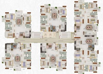 Project Image of 1094.0 - 1594.0 Sq.ft 3 BHK Apartment for buy in Dev Queens Village