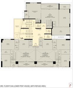 Project Image of 2538.56 - 5954.38 Sq.ft 4 BHK Penthouse for buy in Aaryan Aayam