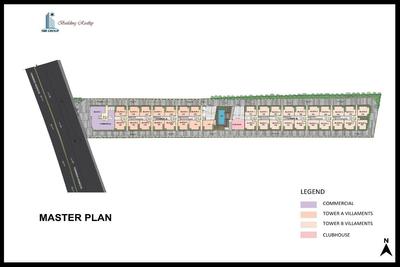 Project Image of 2259.0 - 3423.0 Sq.ft 3 BHK Villament for buy in SBR Earth And Sky