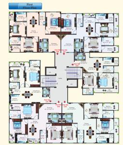 Project Image of 660.0 - 1470.0 Sq.ft 2 BHK Apartment for buy in R R Ram Vatika