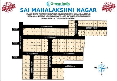 Sai Mahalakshmi Nagar Layout Plan 1