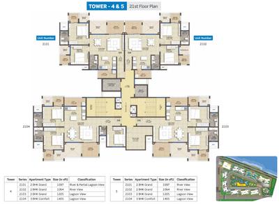Project Image of 600.0 - 1900.0 Sq.ft 1 BHK Apartment for buy in Puravankara Silversands