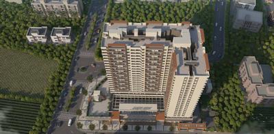 Ganesh Siddhi E Wing Elevation 2