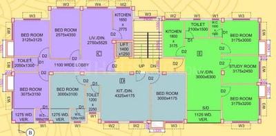 Project Image of 535.0 - 1070.0 Sq.ft 1 BHK Apartment for buy in Vriddhi Magica Residency